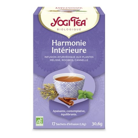 Yogi Tea Thé Harmonie Intérieure Bio - 17 Sachet